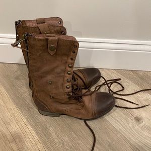 Steve Madden combat boots